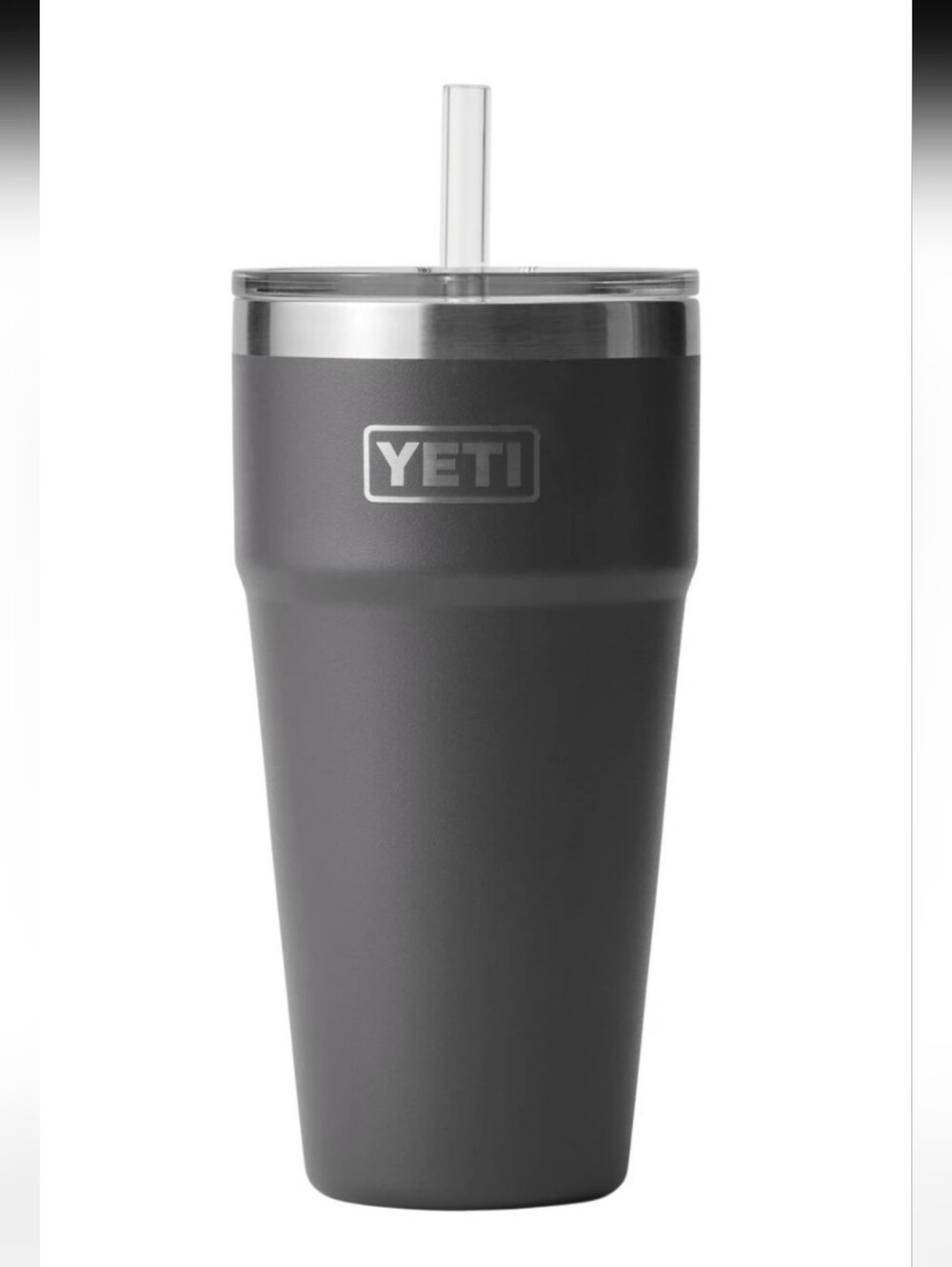 Black Yeti Tumbler (No Straw*)